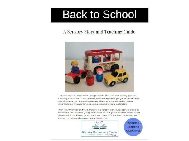 Back to School Sensory Story and Sensory Rich Activities for Neurodiverse, Sensory  & PMLD Learners