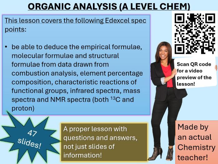 Organic Analysis | Full Lesson (click for video preview)