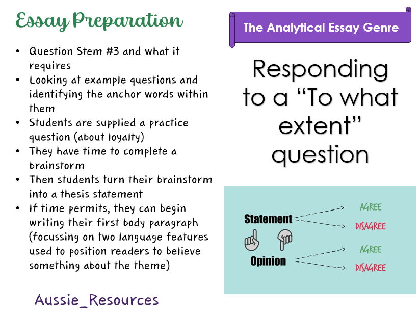 10 English – The Outsiders Novel Study – Assessment Literacy lesson  6 – Question Type 3
