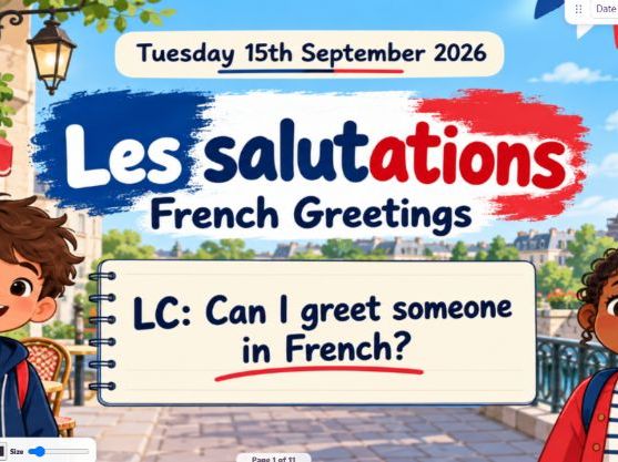 Je Parle Français – KS2 French Resources for a 4-Week Unit
