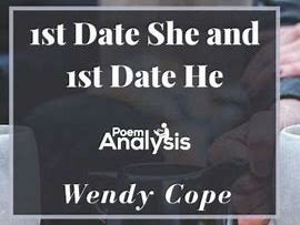 1st Date - Wendy Cope | Teaching Resources