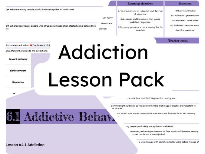 6.1.1 Addiction Lesson Pack