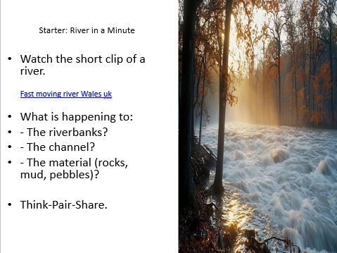 AQA GCSE Geography Fluvial Processes