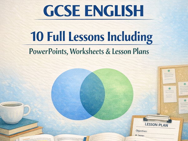 GCSE English Language PowerPoint Bundle – 10 Complete Lessons with Worksheets & Exam Practice