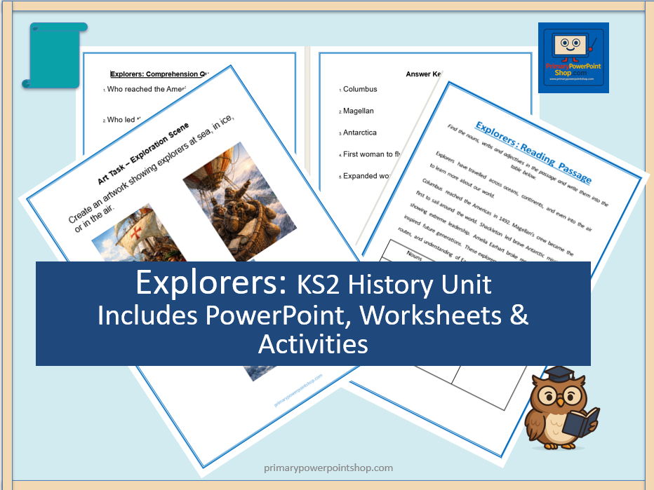 Explorers KS2 Lesson Bundle | Ready-to-Teach History PowerPoints