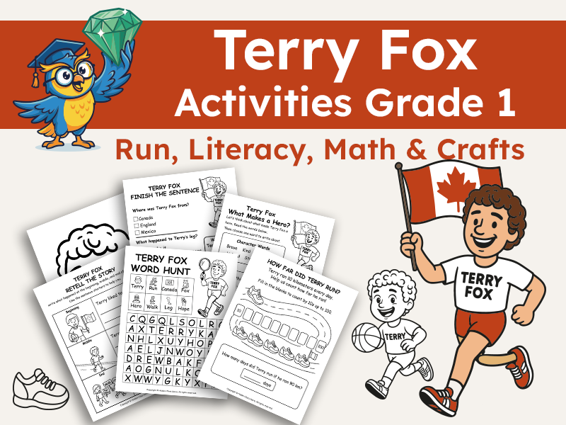 Terry Fox Activities Grade 1