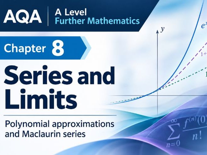 08 - Maclaurin Series and Limits Pack - A2 (Year 2) Further Mathematics Pure A Level AQA