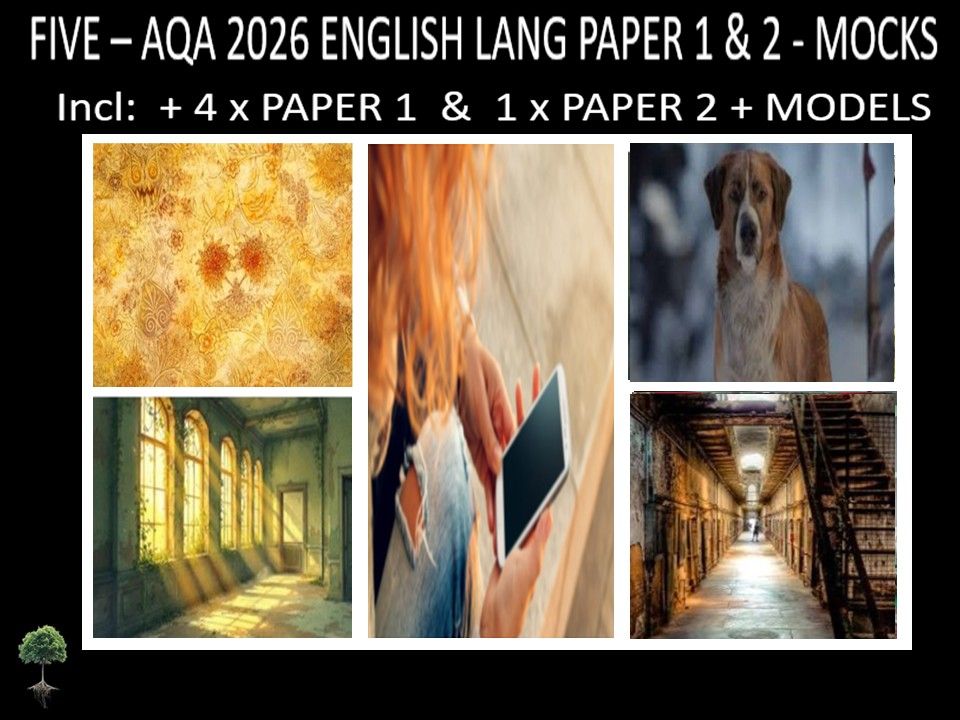 FIVE - AQA PAPER 1 & 2 | 2026 FULL MOCKS | MODELS