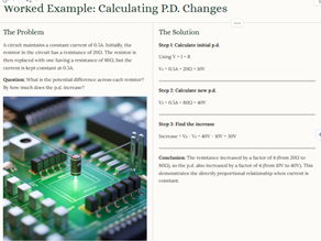 iGCSE Physics - 4.3.3 Action and Use of Circuit Components CORE