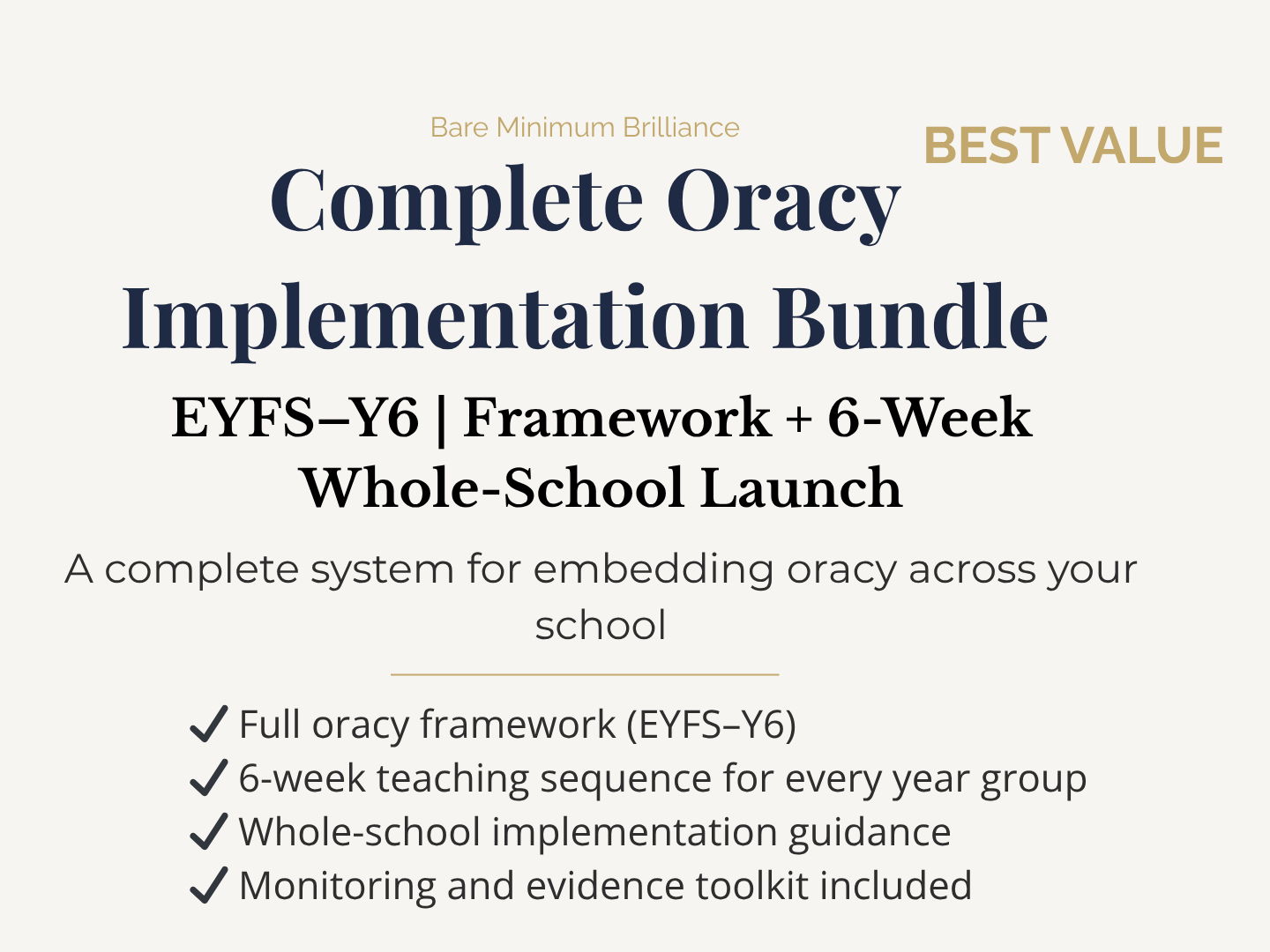 Complete Oracy Implementation Bundle EYFS-Y6 | Framework + 6-Week Whole-School Launch
