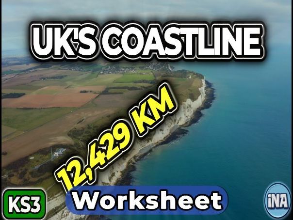 The UK Coastline - KS3 Geography Worksheet
