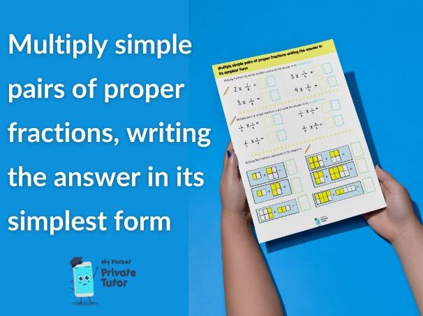 Multiplying proper fractions