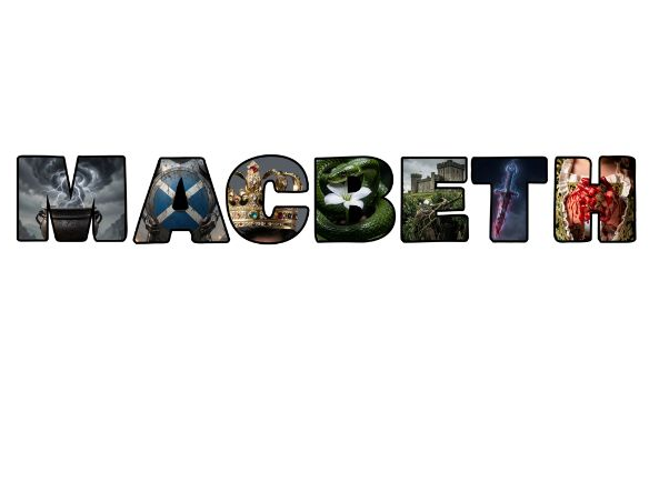 MACBETH display letters