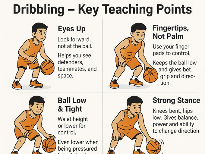 Basketball – 8 Progressive Lessons for Secondary School
