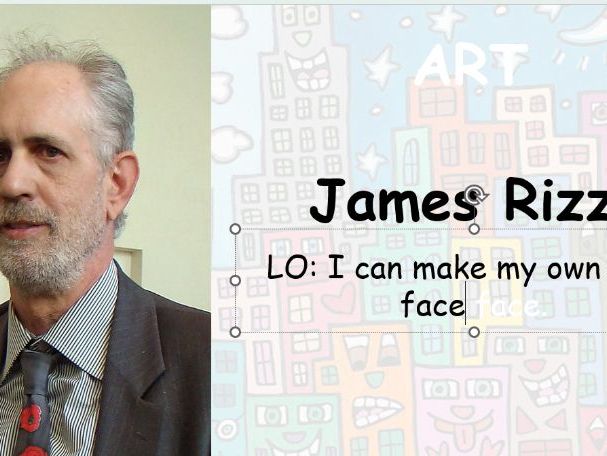 James Rizzi double lesson with activities.