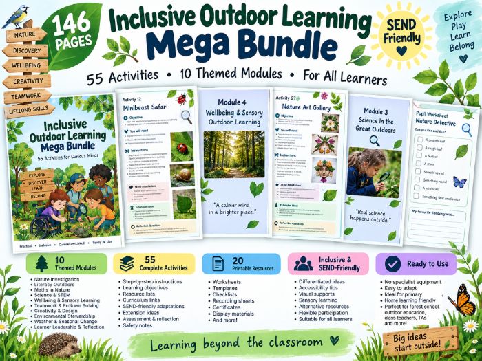 Inclusive Outdoor Learning Mega Bundle