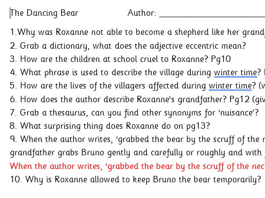 The Dancing Bear pg 1-15
