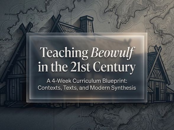 Beowulf Teaching Unit | Senior English Epic Study | Anglo-Saxon Literature & Lit