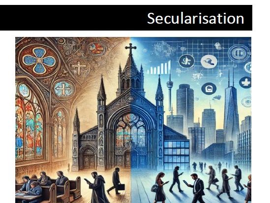 A Level Sociology – Beliefs Topic: SECULARISATION - booklet & teaching slides (AQA)