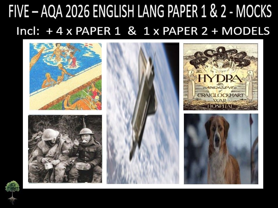 FIVE - AQA PAPER 1 & 2 | 2026 FULL MOCKS | MODELS