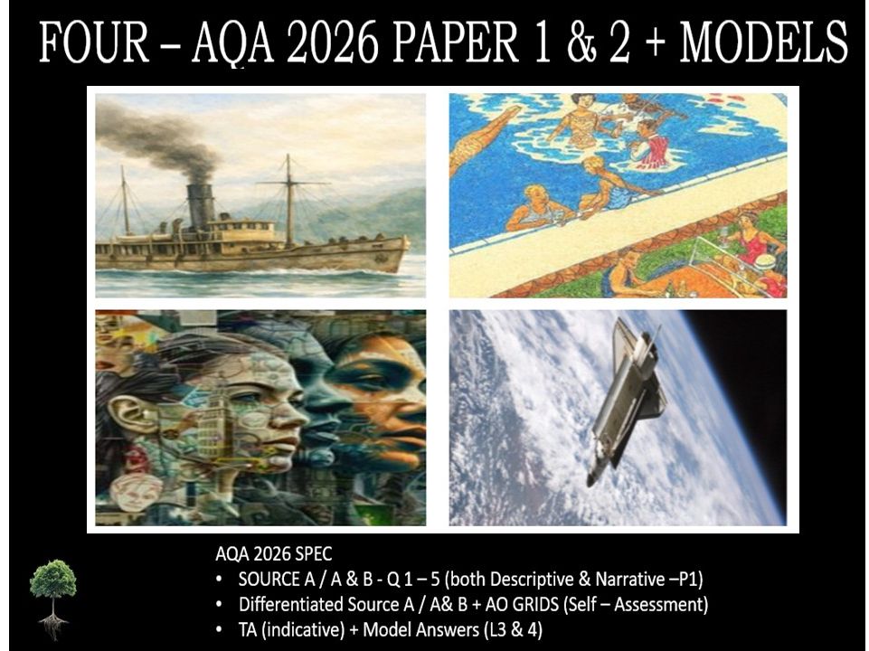 FOUR - AQA PAPER 1 & 2 | 2026 FULL MOCKS | MODELS