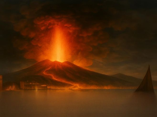 VOCABULARY STORY 698   What happened to those who hesitated in Pompeii?