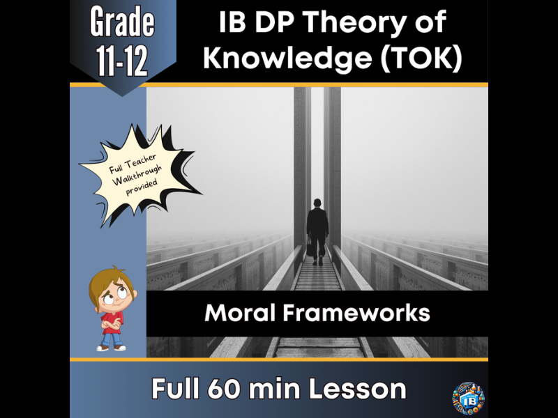 IB DP Theory of Knowledge (TOK): Moral Frameworks in Ethics – Full Lesson 2026