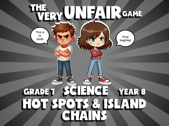 Hot Spots & Island Chains VERY UNFAIR GAME | No-Prep Year 8 Science Review Activity
