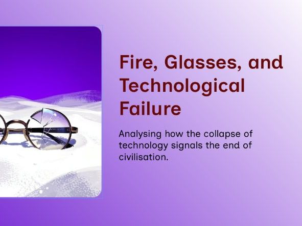 Lord of the Flies – Lesson 9: Science, Fire & the Breakdown of Technology