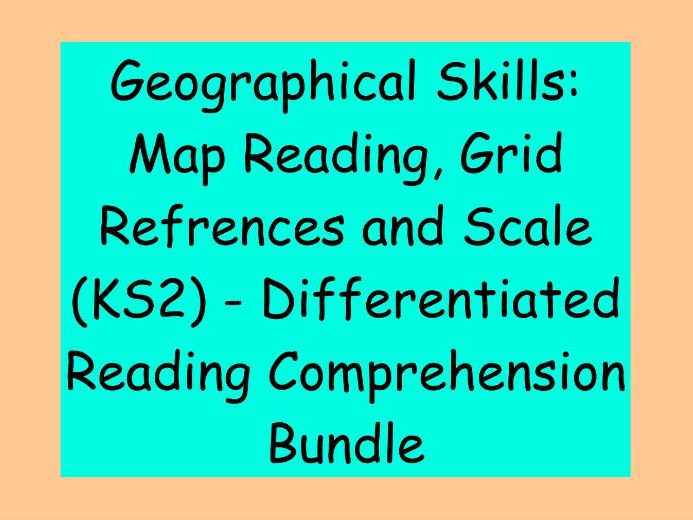 Geographical Skills: Grid References, Map Reading, and Scale – Differentiated Reading Comprehension