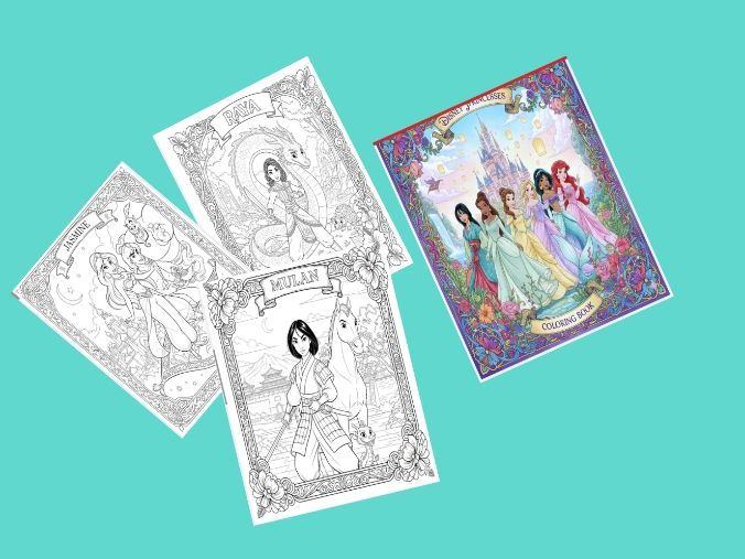 Disney Princess Coloring Book