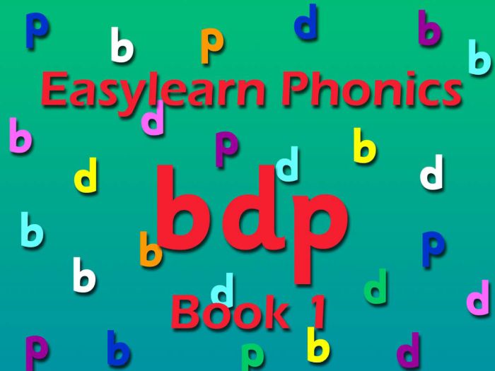 PHONICS: b/d/p book 1