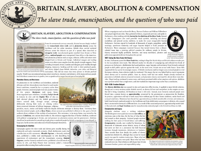 British Slavery & Abolition: KS3 Reading