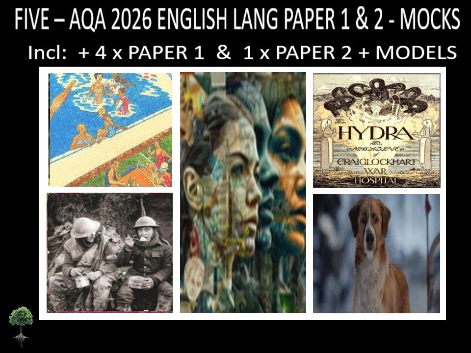 FIVE - AQA PAPER 1 & 2 | 2026 FULL MOCKS | MODELS