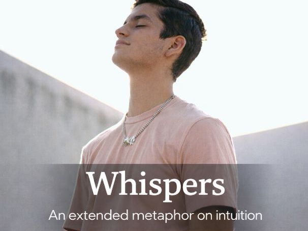 Poetry Reading & Creative Writing Lesson – Whispers | Comprehension, Show Don't Tell | Year 8