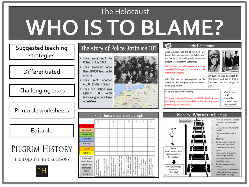 KS3 Holocaust: Responsibility and the case of Adolf Eichmann