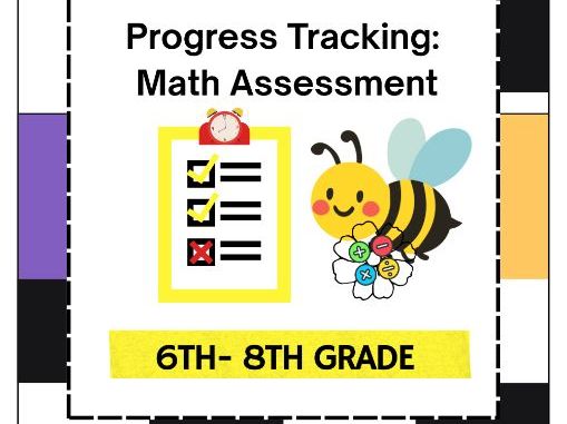 Homeschool Made Simple: Math Assessment & Progress Tracking | Grades 6–8