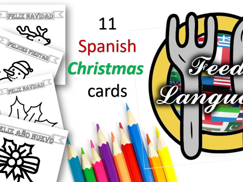Spanish Christmas cards (11 different styles)