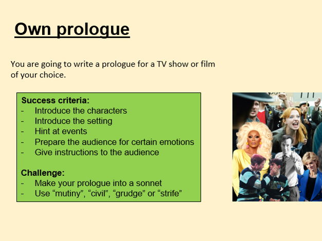 KS3 Romeo and Juliet - Prologue Lessons