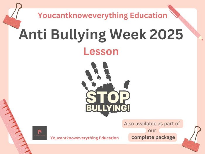 Anti Bullying Week Lesson