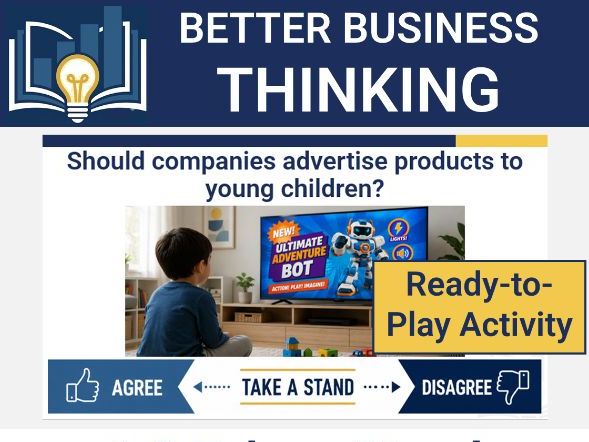 IB Business - 1.3 Ethics & CSR–Take a Stand Activity (Editable Google Slides)