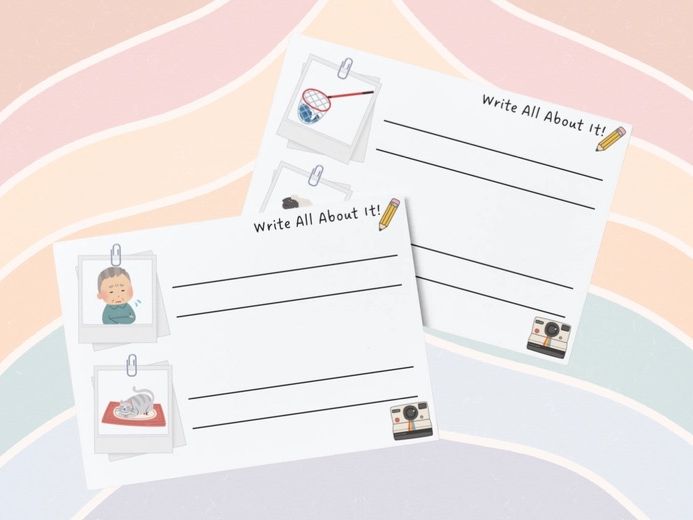 Phonics - Caption Write All About It!