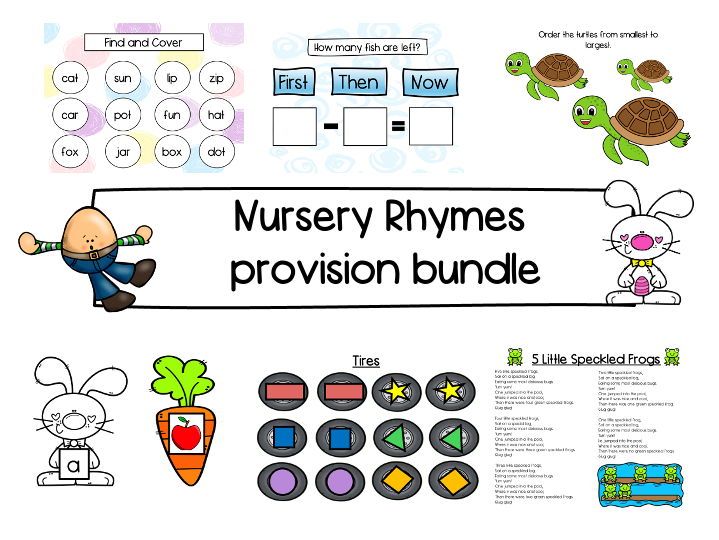 Nursery rhymes provision bundle