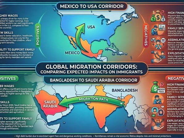 1 Lesson - Population and Migration 9696 -4.3.3: Impacts of International Migration 2027 Spec