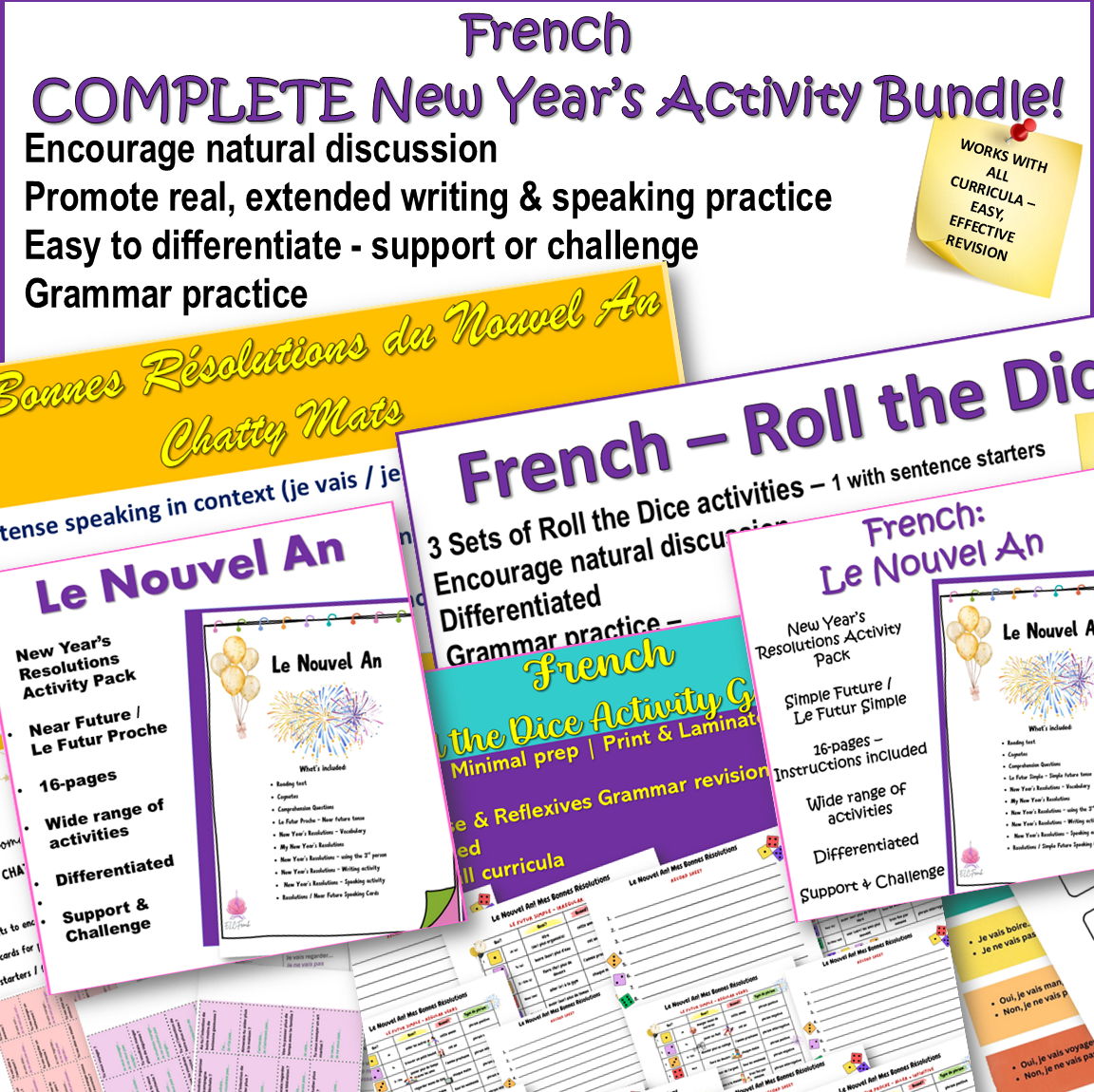 French New Year’s & Future Tense MEGA Bundle – Everything “Future” in One Place!