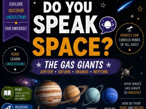 Do You Speak Space? – The Giant Planets