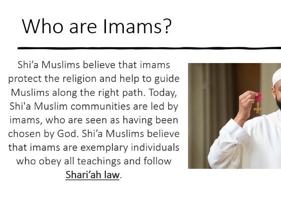 GCSE RE revision (Imamate, Predestination, Salvation & Ascension_