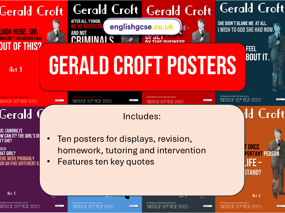 Gerald Croft An Inspector Calls