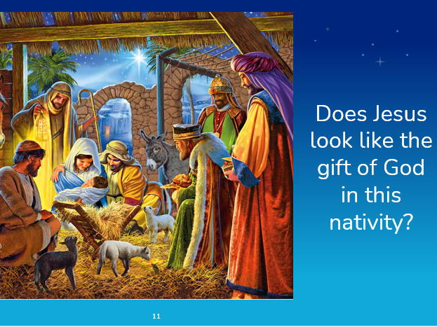 RE Gift Giving slides- Jesus is special