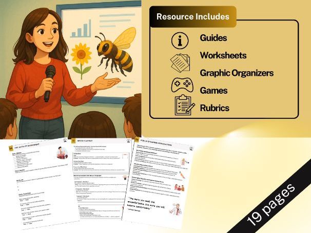 Public Speaking Lesson Plan - Games + Writing Guide